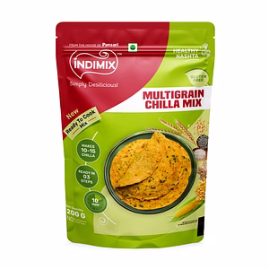 Indimix Instant Multigrain Chilla Mix 200g, Ready to Cook Multigrain Chilla mix