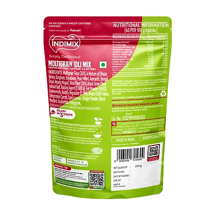 Indimix Multigrain Idli - 200gm-1
