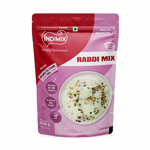 Indimix Instant Rabdi Mix 200g , Ready to Make Rabdi Dessert Mix
