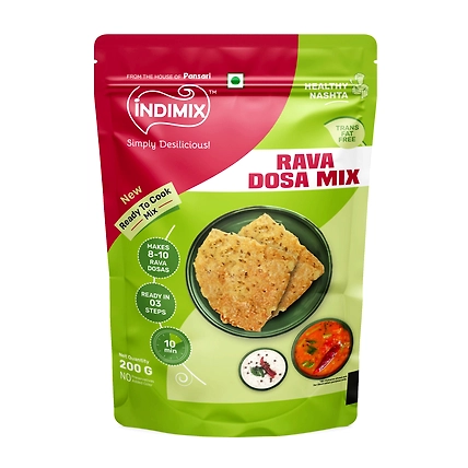 Indimix Rava Dosa -  200gm-12619712