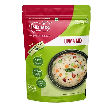 Indimix Upma Mix - 500gm-12619720