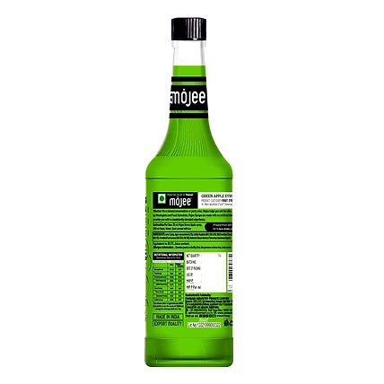 Mojee Green Apple Syrup - 1ltr-1
