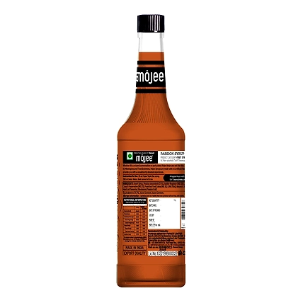 Mojee Passion Fruit Syrup - 1ltr-1