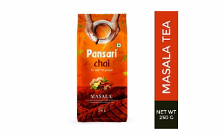 Pansari Super Premium Chai, 250 G | Ek Aur Ho Jaye! Strong & Aromatic Chai Patti for Traditional Indian Chai | Premium Black Tea Leaves | CTC Tea | Tea Leaves in Fresh | Fresh From Assam Best Tea