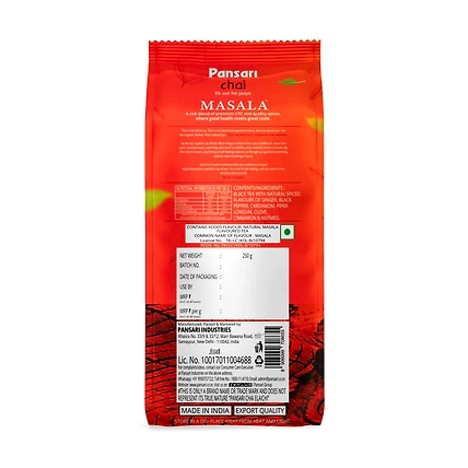 Pansari Super Premium Chai, 250 G | Ek Aur Ho Jaye! Strong &amp; Aromatic Chai Patti for Traditional Indian Chai | Premium Black Tea Leaves | CTC Tea | Tea Leaves in Fresh | Fresh From Assam Best Tea-2