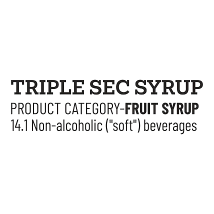 Mojee Triple Sec  Syrup - 1ltr-3