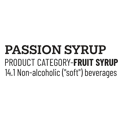 Mojee Passion Fruit Syrup - 1ltr-2