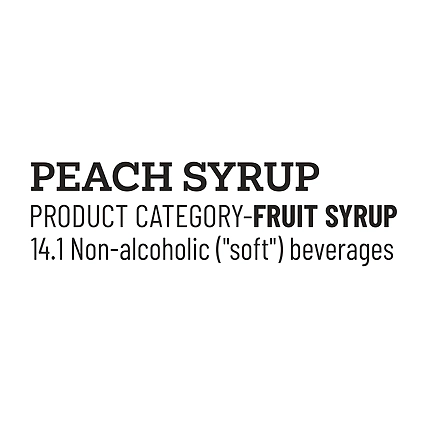 Mojee Peach Syrup - 750ml-3