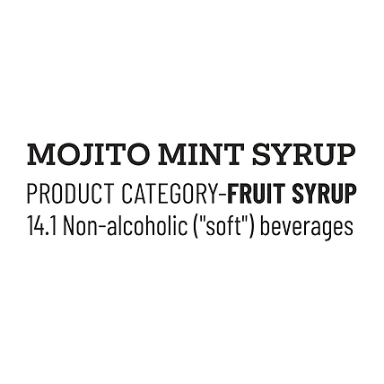 Mojee Mint Mojito Syrup - 750ml-3