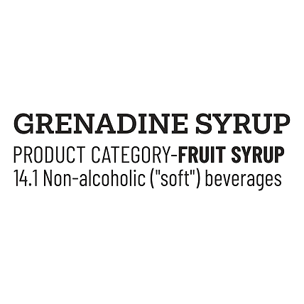 Mojee Grenadine Syrup - 750ml-3