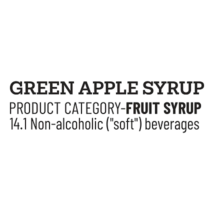 Mojee Green Apple Syrup - 750ml-3