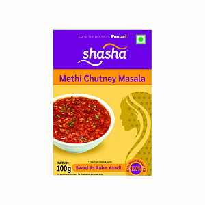 SHASHA METHI CHUTNEY MASALA 100g
