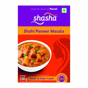 Shasha Shahi Paneer Masala 100g