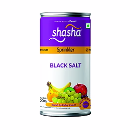black salt sprinkler 200g
