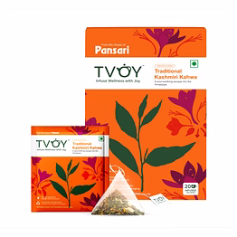 tvoy traditional kashmiri kahwa 1.8g x 20 tea bags