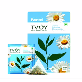 tvoy calming chamomile tea 1.2g x 20 tea bags