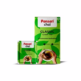 pansari natural green tea 1.5g x 100 tea bags