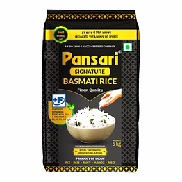 pansari signature basmati rice 5kg
