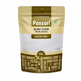 pansari bajra atta 500g , pearl millet flour