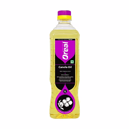 oreal canola oil 1 ltr – refined canola cooking oil