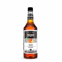 mojee peach syrup 1ltr