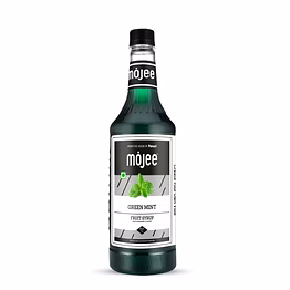 mojee green mint syrup 1ltr