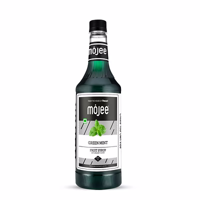 mojee green mint syrup 1ltr
