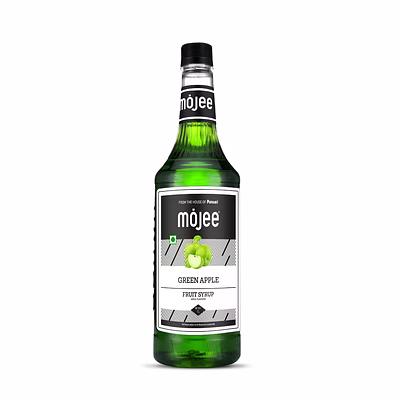 mojee green apple syrup 1ltr