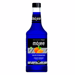 premium blue curacao syrup 180 ml