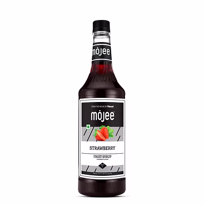 mojee strawberry syrup 1l