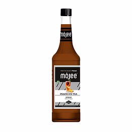 mojee peach ice tea syrup 750ml