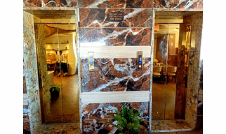 Elevator Cabin SS Gold