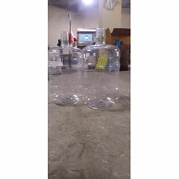 transparent pet water can -20-liter t
