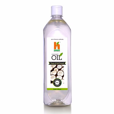 harakh naturals wood pressed coconut oil