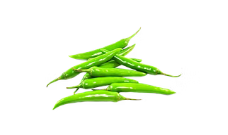 Fresh Green Chillies