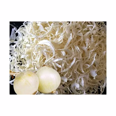 dehydrated white onion flakes/kibbled