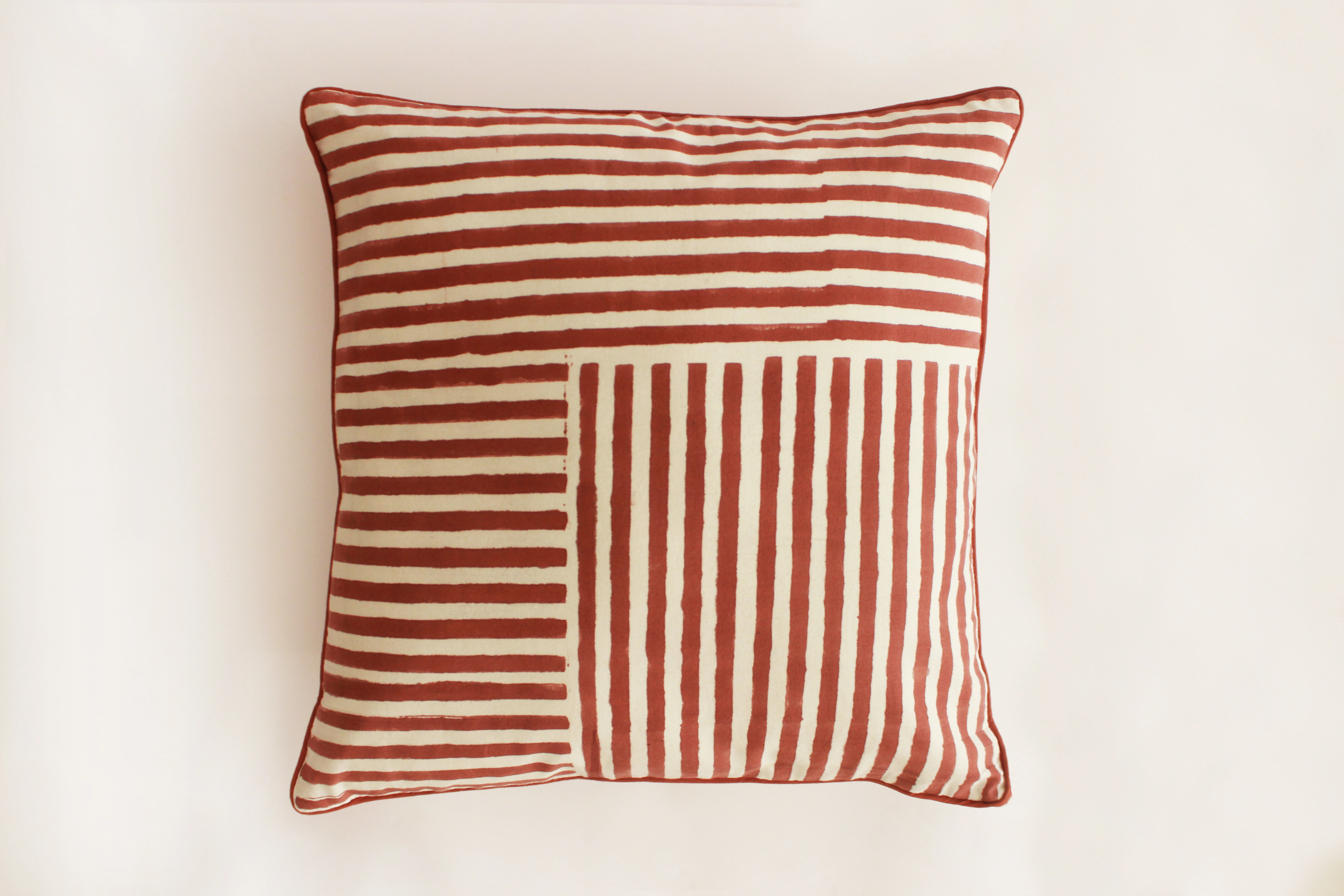 Cotton Block Printed Cushion Covers-1