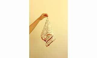 Cotton Block Printed  Square Scarf Bandana
