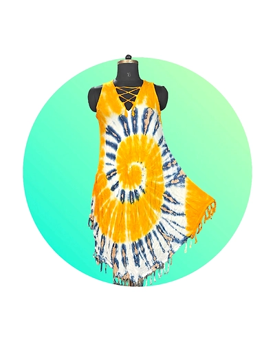 Tidal Waves Halter Dress-12591958