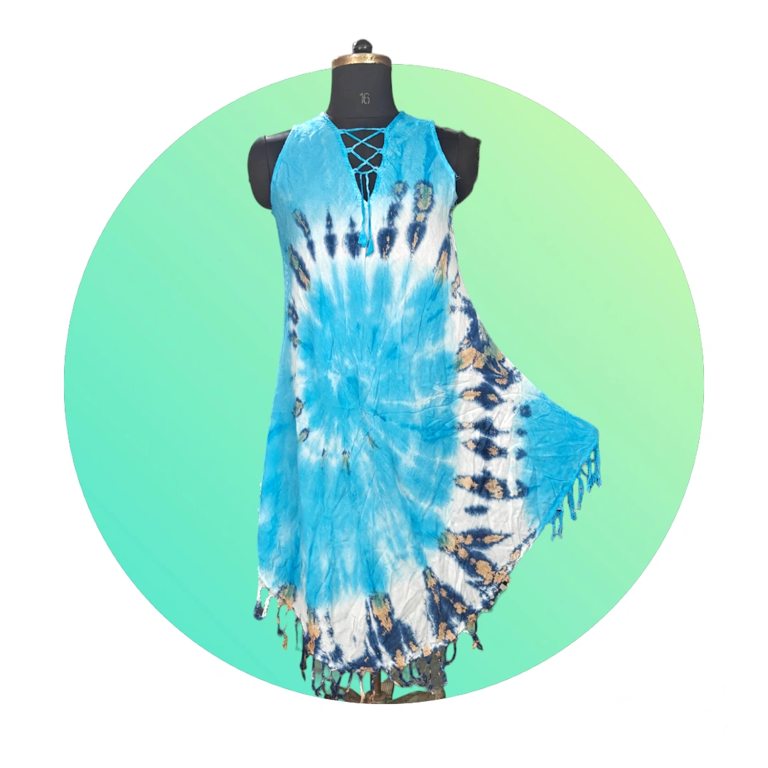 Tidal Waves Halter Dress-1