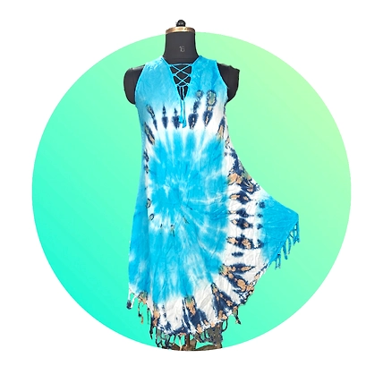 Tidal Waves Halter Dress-1