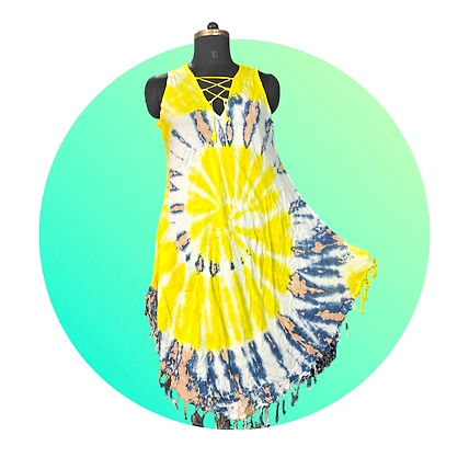 Tidal Waves Halter Dress-2