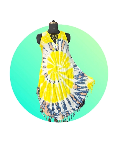 Tidal Waves Halter Dress-2