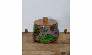 Wooden Canister