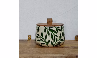 Wooden Canister