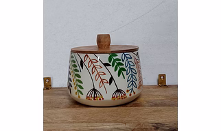 Wooden Canister