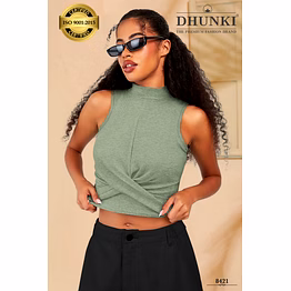 dhunki ladies crop tops