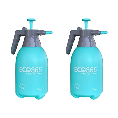 ECO365 Classic Dual Flow Multipurpose Garden Sprayer 2.2L (Blue) with Adjustable Nozzle for Mist &amp; Jet Flow (Pack of 2) | Strong &amp; Sturdy Spray Bottle for All Indoor &amp; Outdoor Plants-12617484