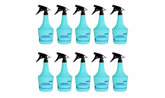 ECO365 Trigger Garden Sprayer 1L (Blue) with Adjustable Nozzle for Mist & Jet FLow (Pack of 10) | Strong & Sturdy Multipurpose Watering Can helpful for Gardening, Glass & Car Cleaning