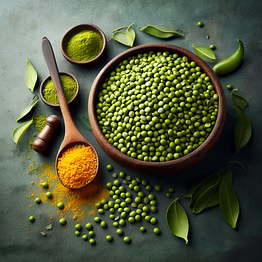 green moong dal split